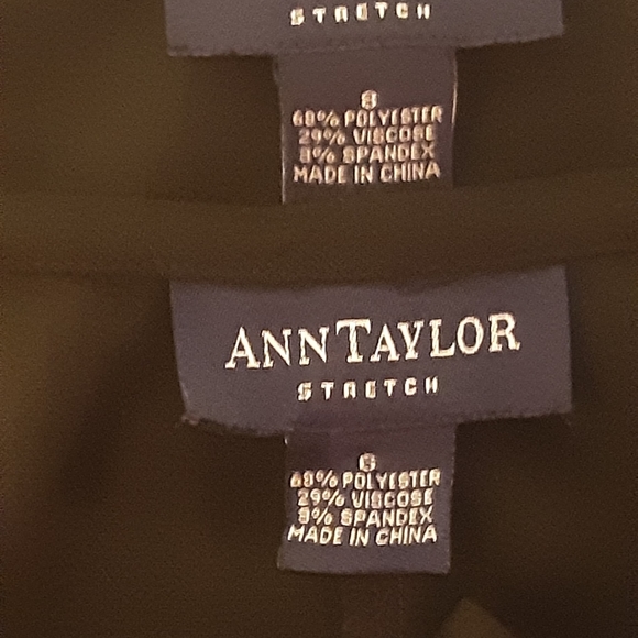 ANN TAYLOR 2 PIECE PULLOVER TOP & CIGARETTE PANT 8 - Picture 8 of 8